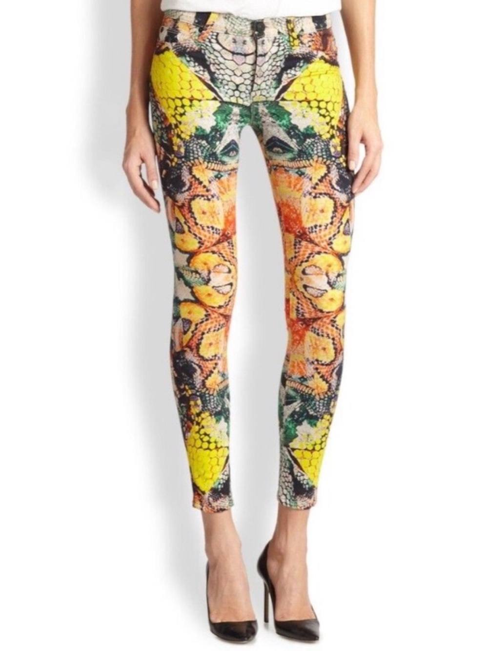 NWOT Hudson Nico Super Skinny Jeans in Milky Way Size 25